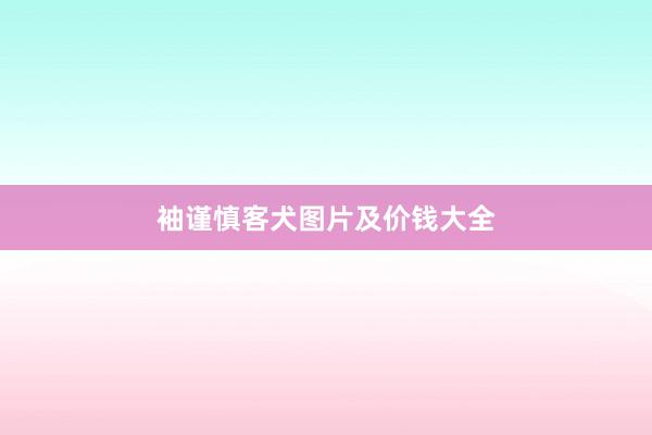 袖谨慎客犬图片及价钱大全
